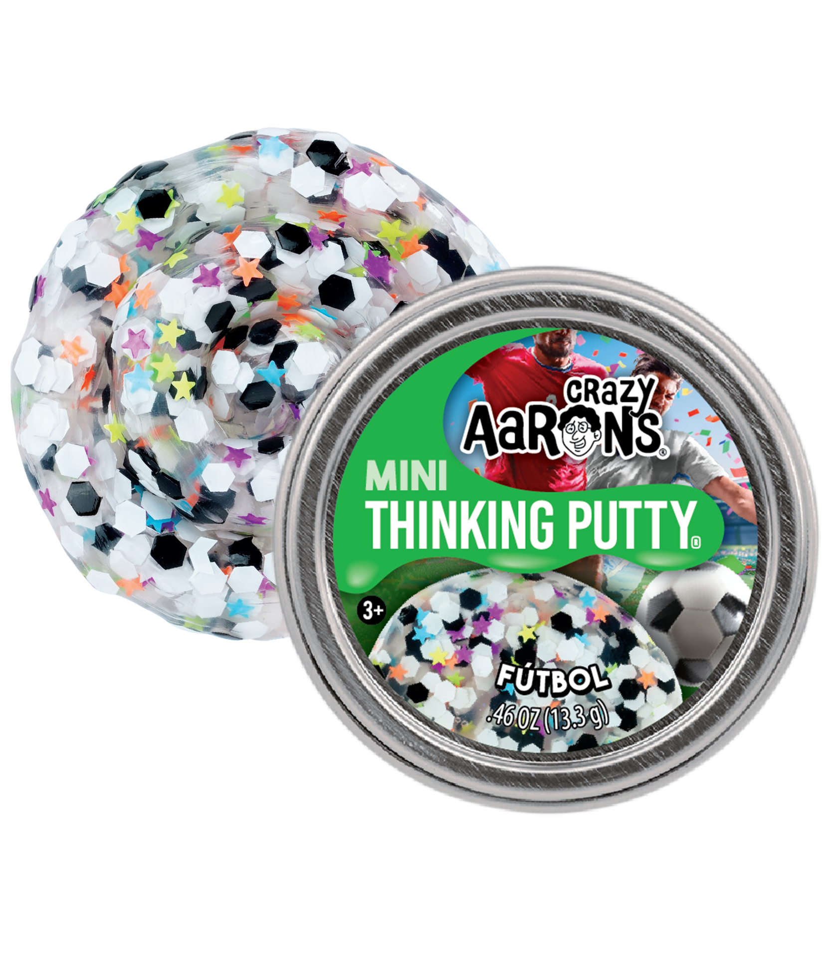 Mini Thinking Putty 2" - Futbol